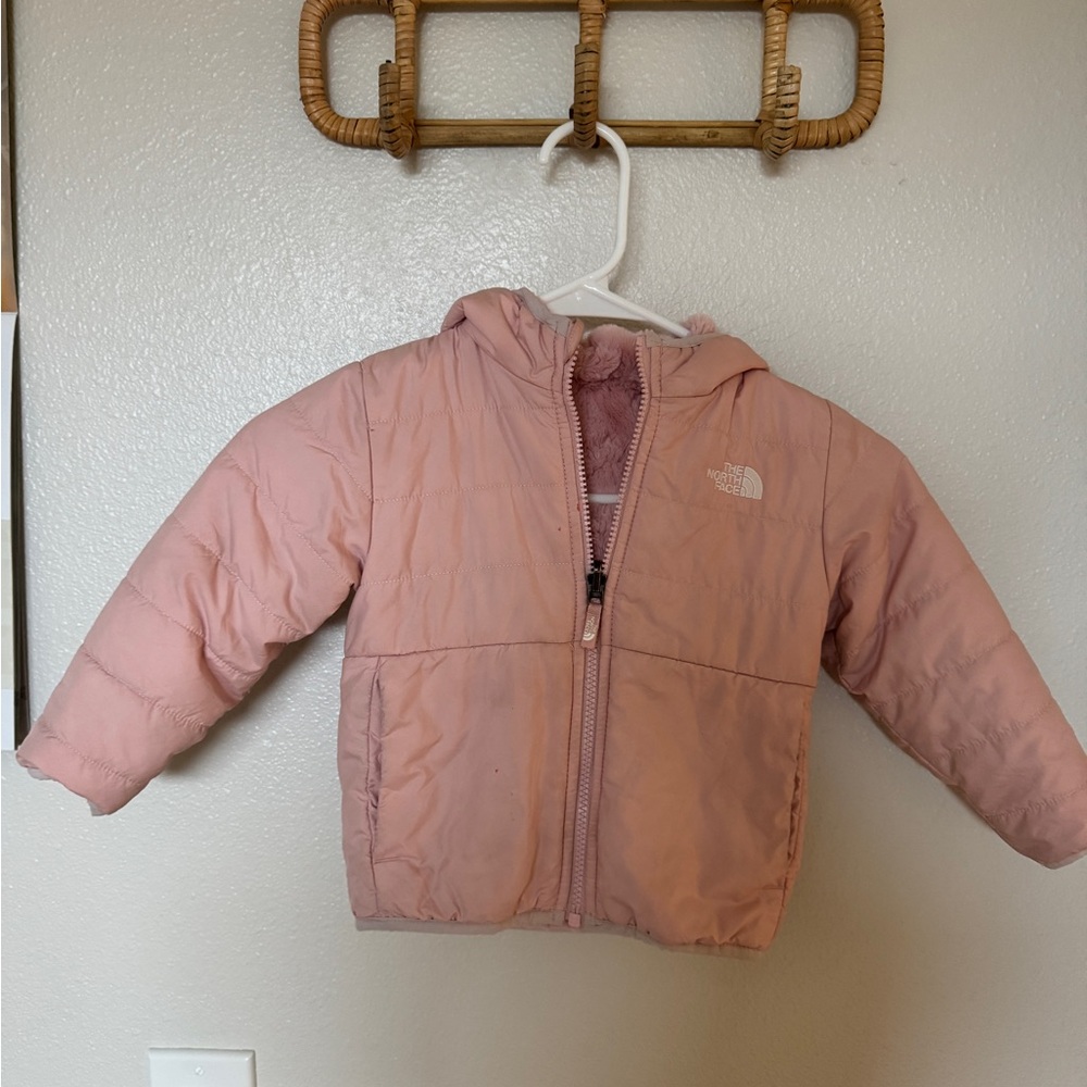 The North Face Light Pink Puffer Jacket